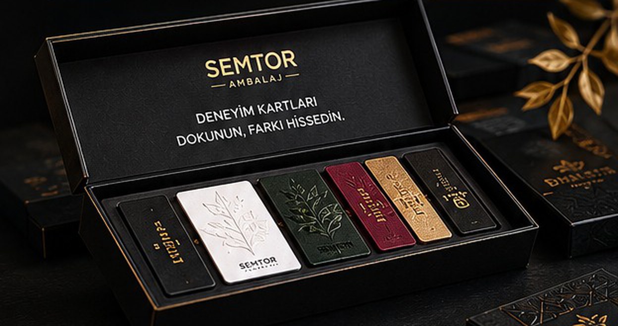 Semtor deneyim kartları numune kutusu
